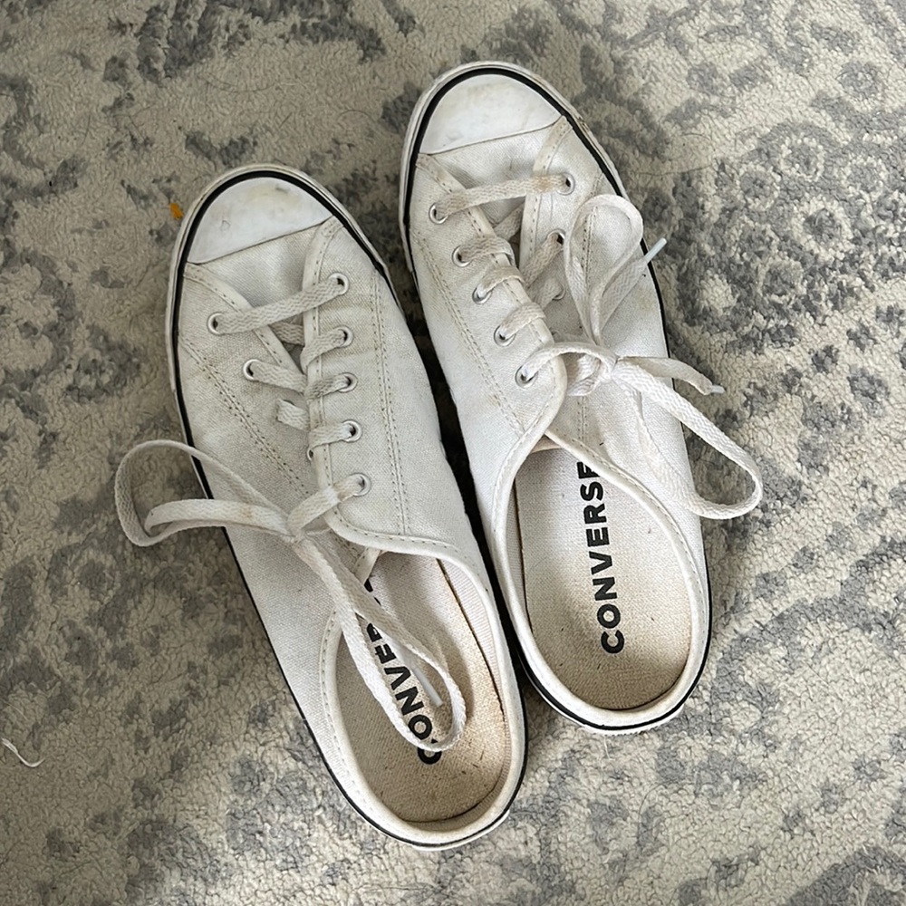 Converse size 6 slip on mule